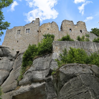 Oybin, Ruinen - Burg und Kloster